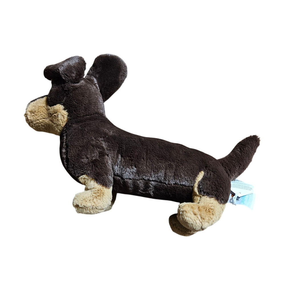 Jellycat Brown and Tan Dachshund Stuffed Dog Plush